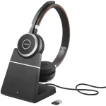 Jabra Evolve 65 MS Stereo Wireless Headset With Charging Stand – 6599-823-399