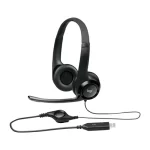 Logitech H390 USB Headset with Noise-Canceling Microphone – 981-000406