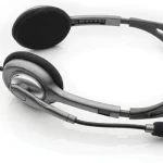 Logitech H110 Stereo Headset with Noise Cancelling Microphone for PC – 981-000271